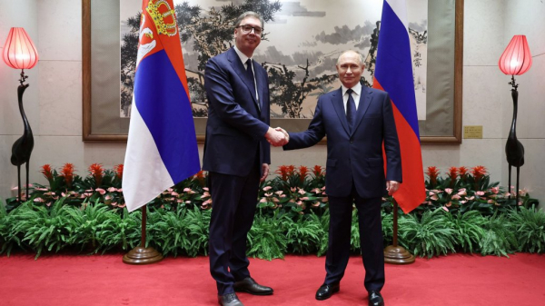 Путин и Вучич договорились совместно решать проблему санкций США против &laquo;Нефтяной индустрии Сербии&raquo;